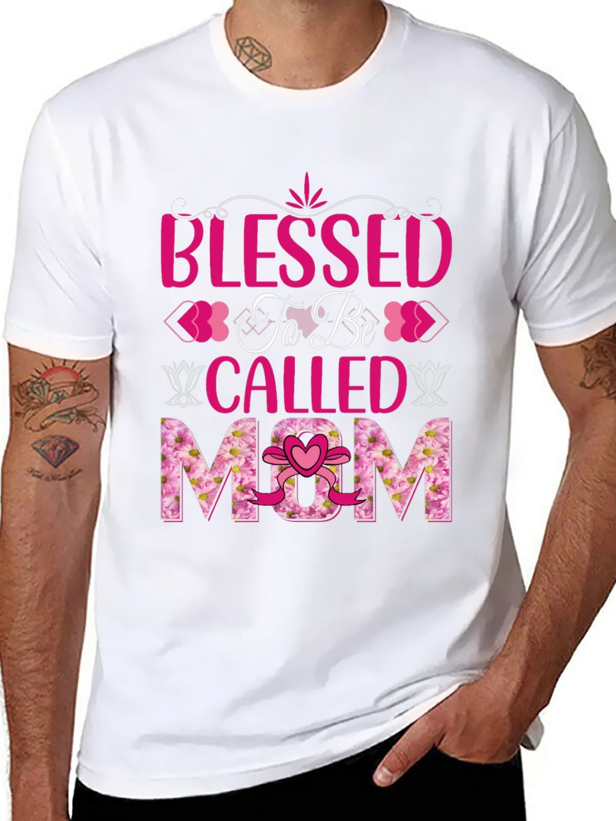 Blessed to be Called MOM T-Shirt product image 7