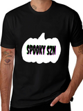 Spooky SZN Pumpkin Tee - Halloween Shirt product image 1