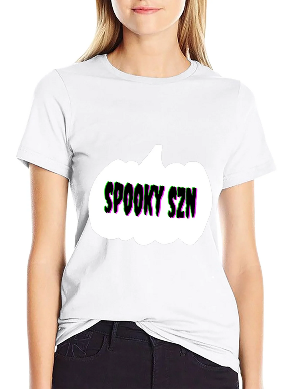Spooky SZN Pumpkin Tee - Halloween Shirt product image 8