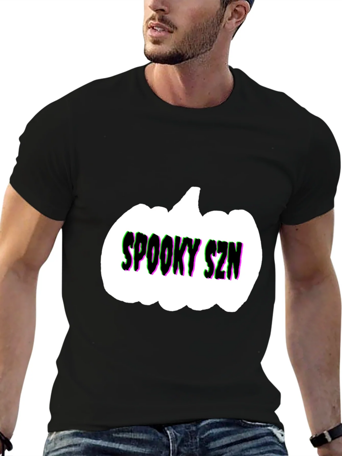 Spooky SZN Pumpkin Tee - Halloween Shirt product image 6