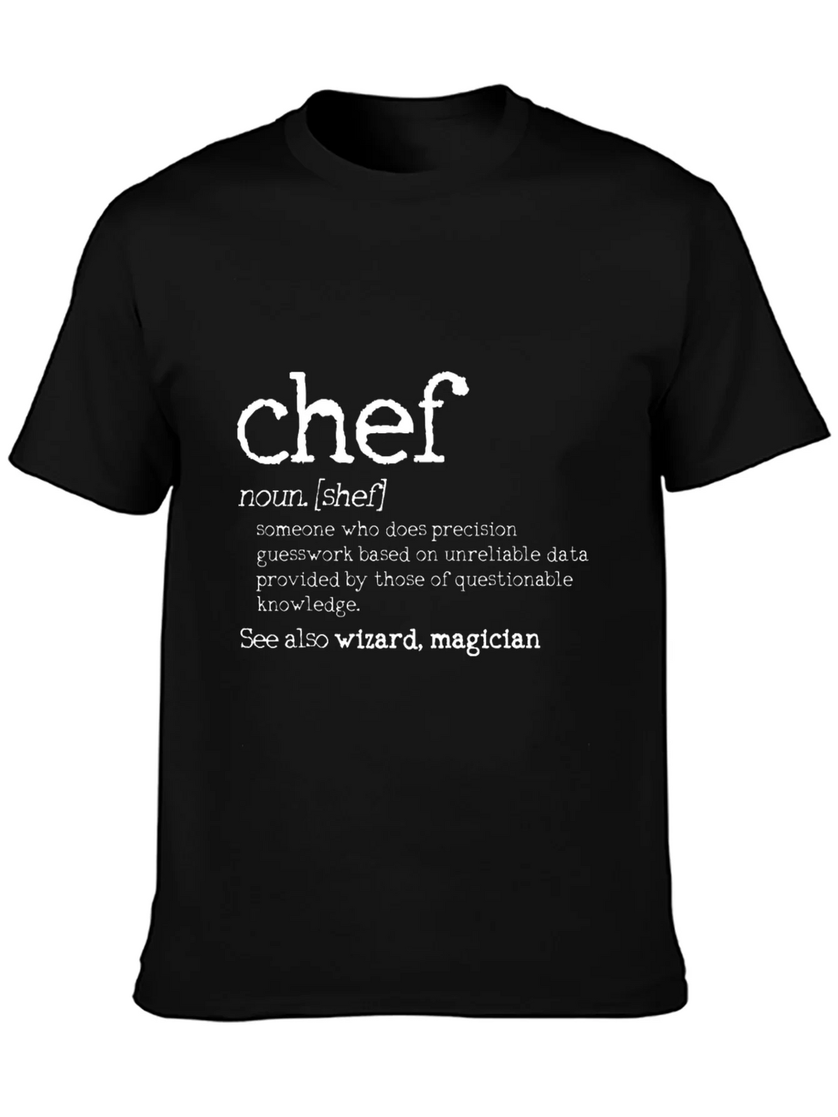 Chef Definition T-Shirt - Culinary Wizard Wear product image 3
