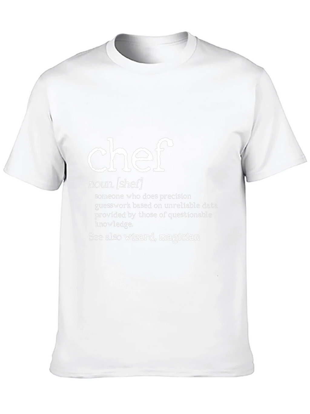 Chef Definition T-Shirt - Culinary Wizard Wear product image 9