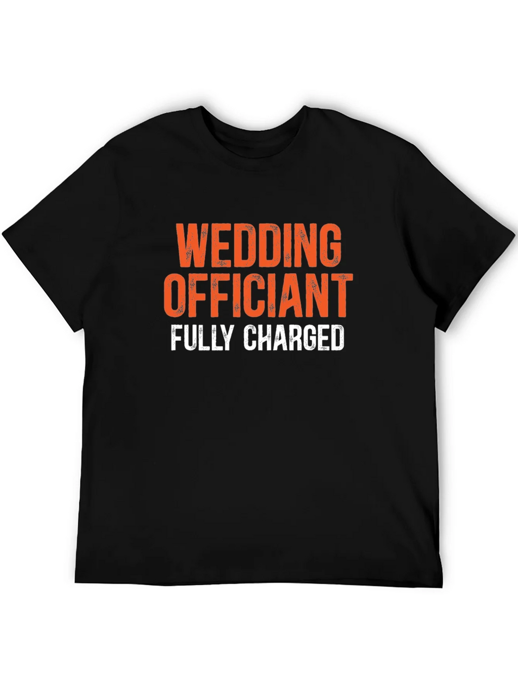 Wedding Officiant Fully Charged Graphic Tee product image 4