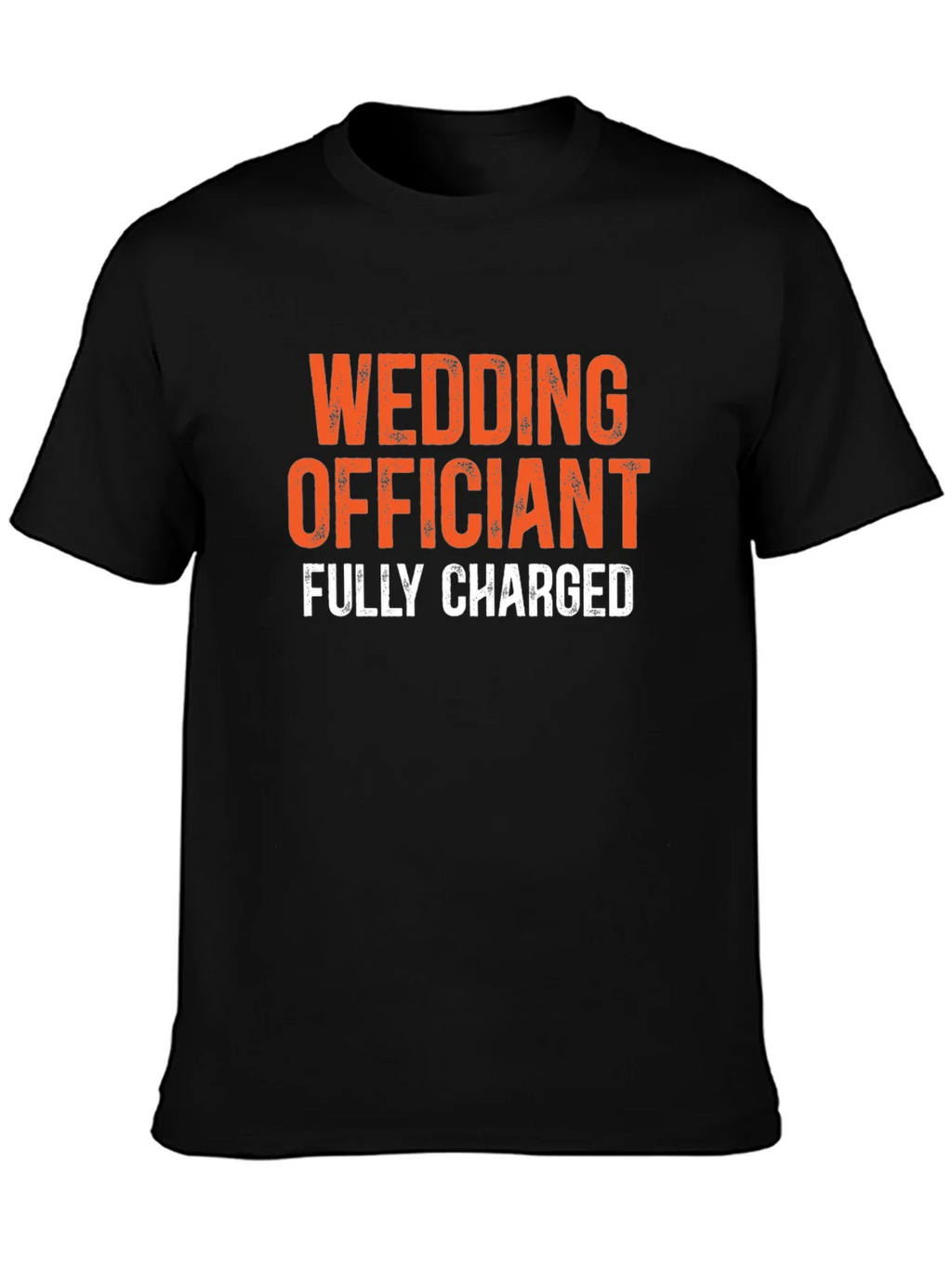 Wedding Officiant Fully Charged Graphic Tee product image 2