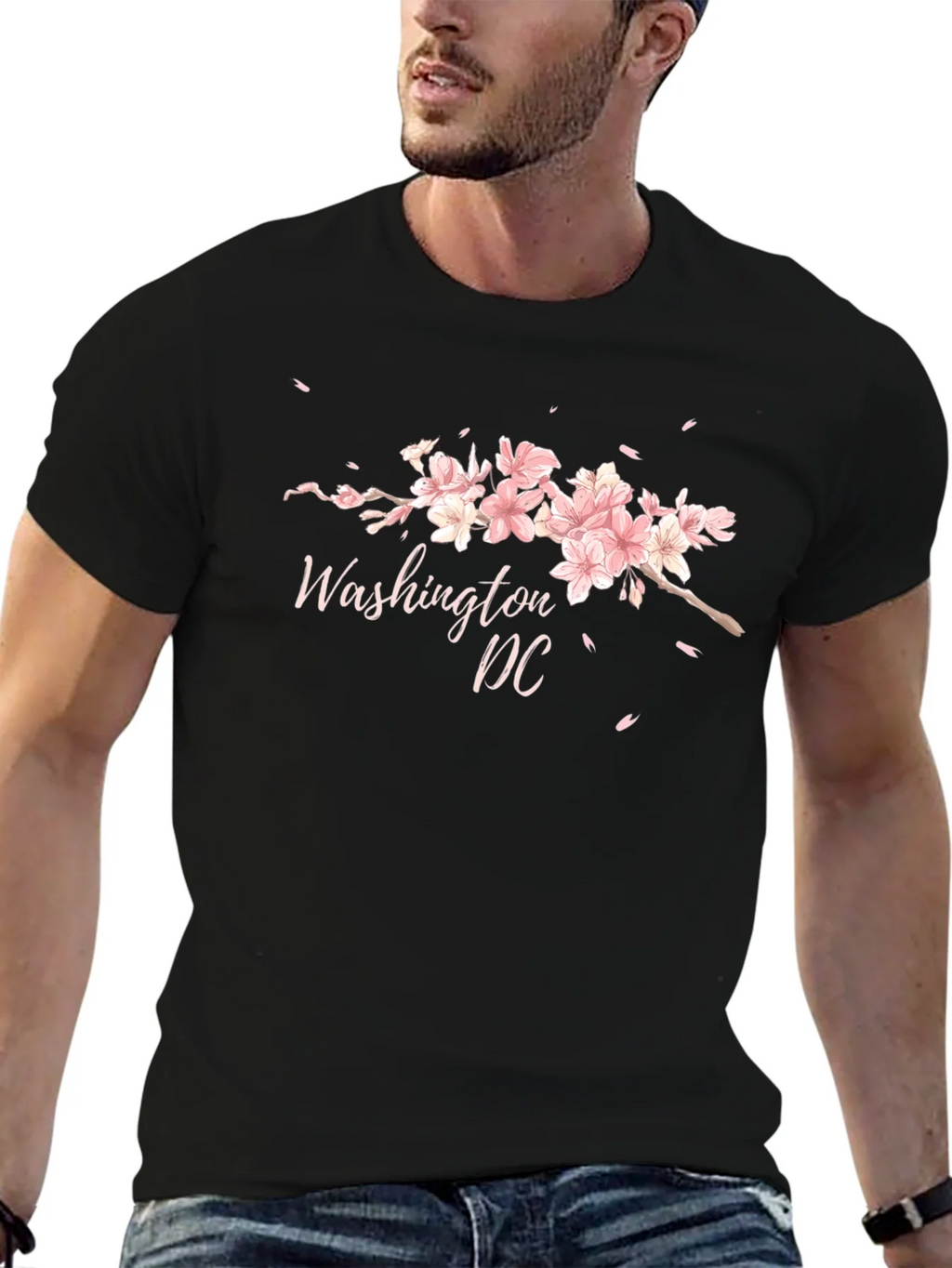 Washington DC Cherry Blossom Graphic Tee product image 6