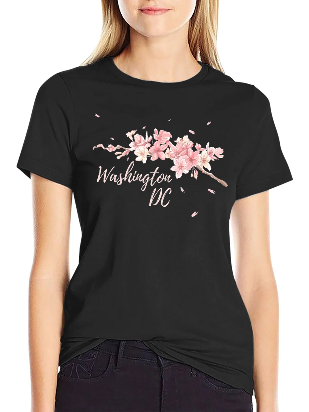 Washington DC Cherry Blossom Graphic Tee product image 2