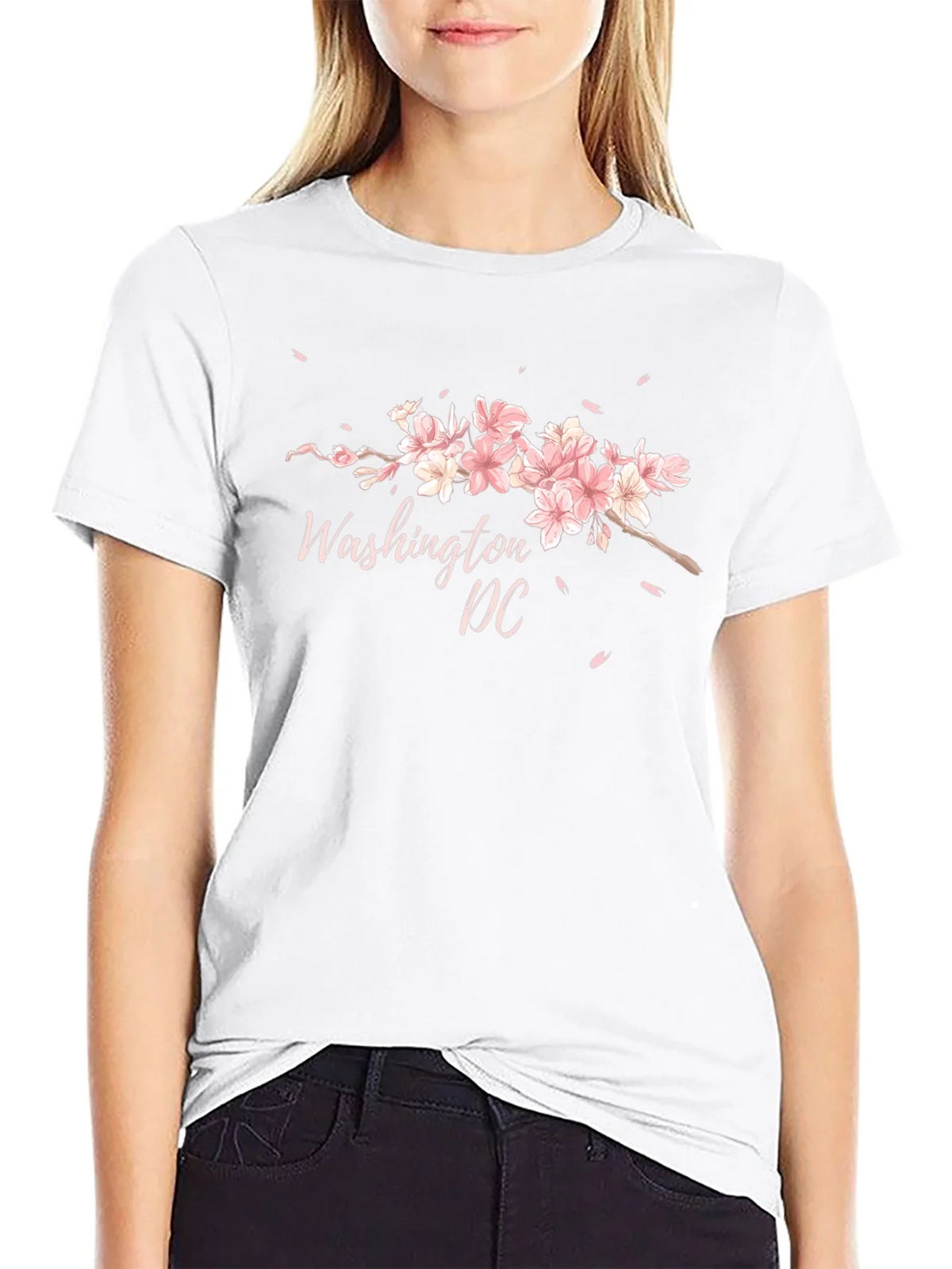 Washington DC Cherry Blossom Graphic Tee product image 7