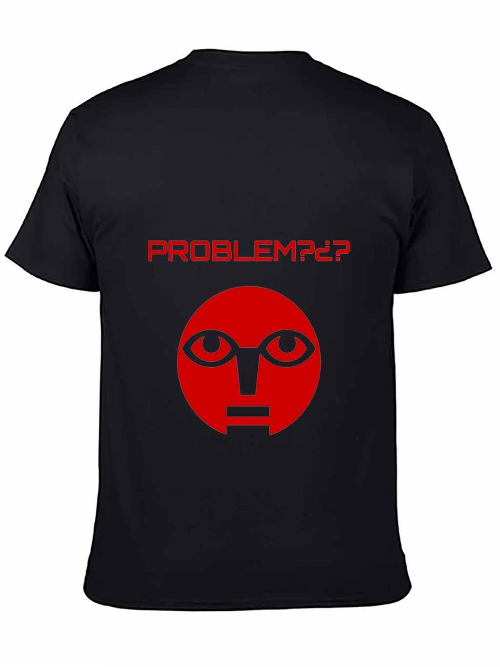 Problem T-Shirt - Graphic Tee - Black product image 4