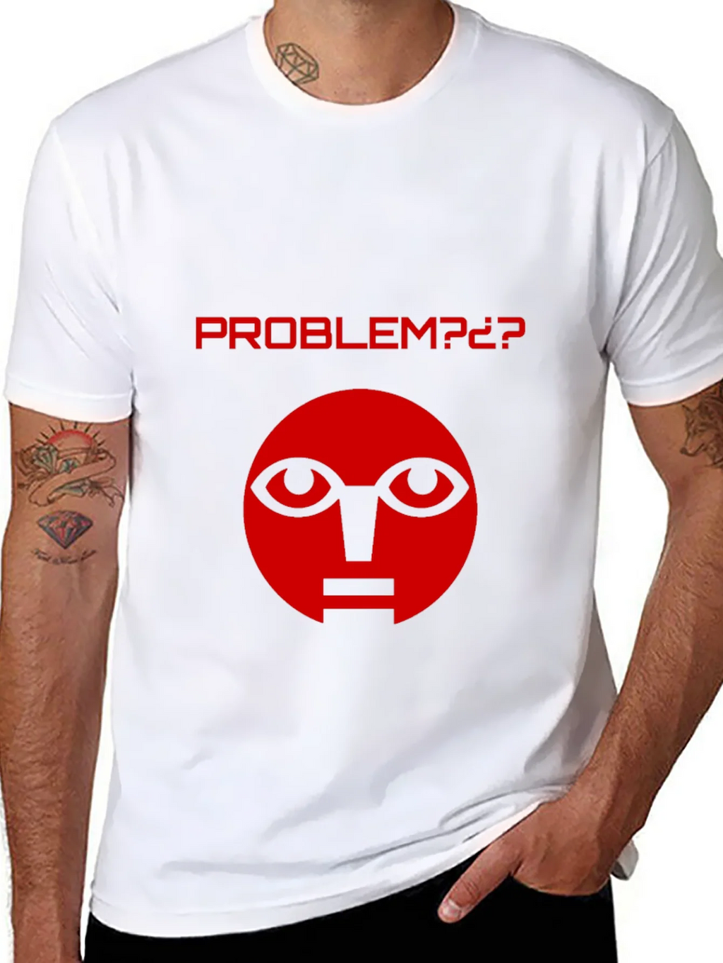 Problem T-Shirt - Graphic Tee - Black product image 7