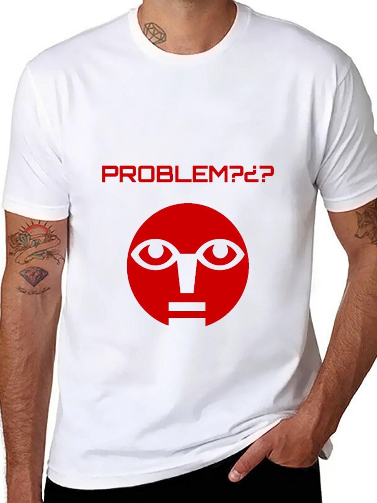 Problem T-Shirt - Graphic Tee - Black product image 7