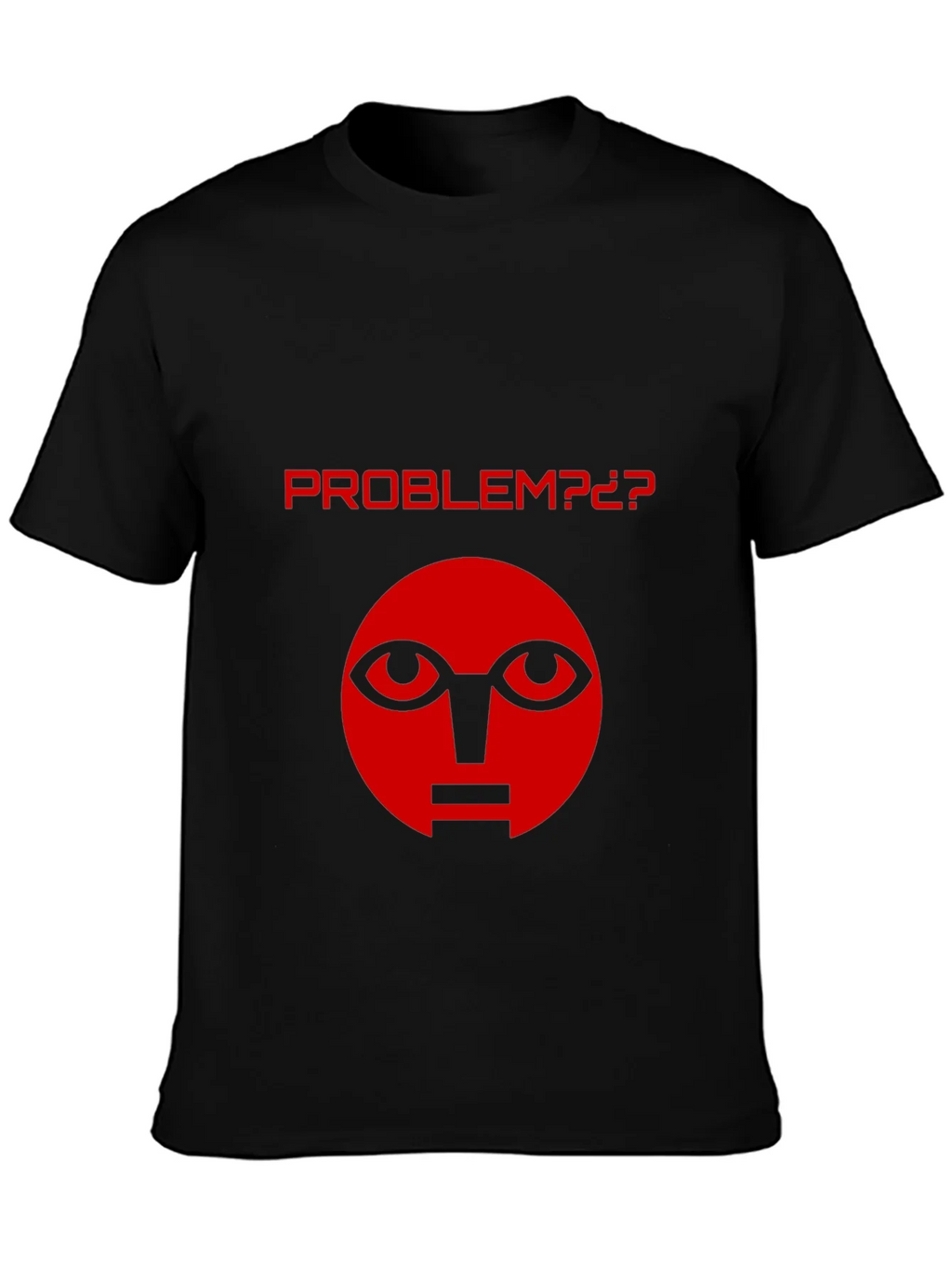 Problem T-Shirt - Graphic Tee - Black product image 3