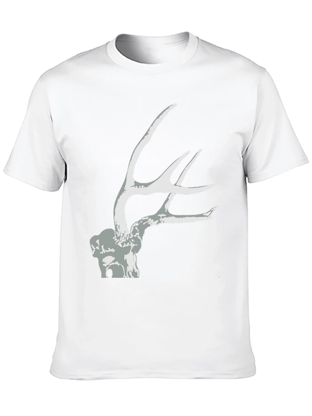 Antler Graphic Tee - Black Unisex T-Shirt product image 6
