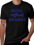 Bull Shark Graphic T-Shirt - Black product image 1