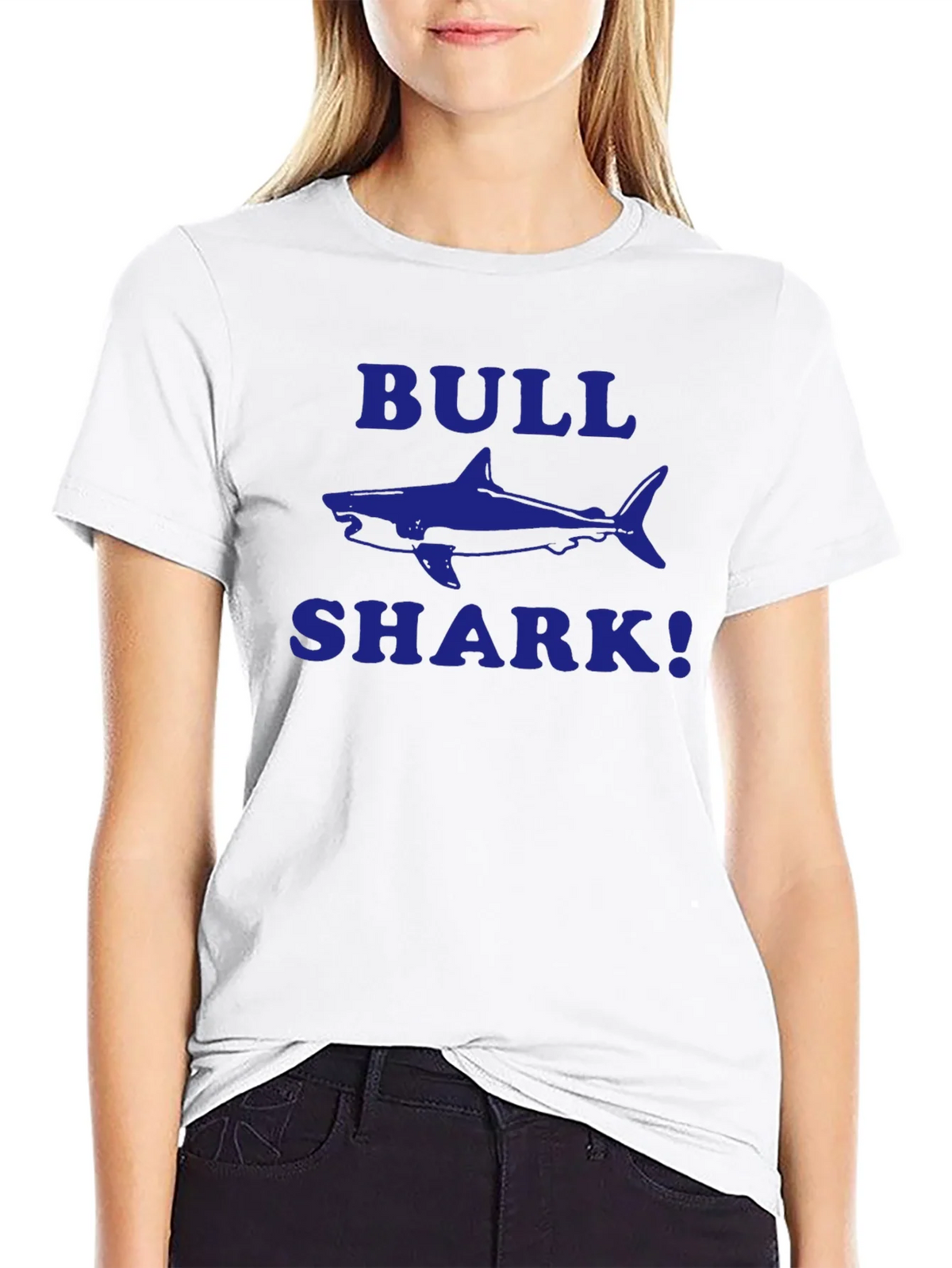 Bull Shark Graphic T-Shirt - Black product image 8