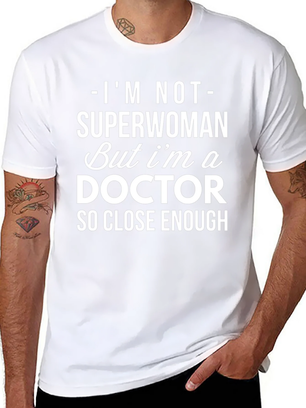 Im Not Superwoman Doctor T-Shirt product image 4