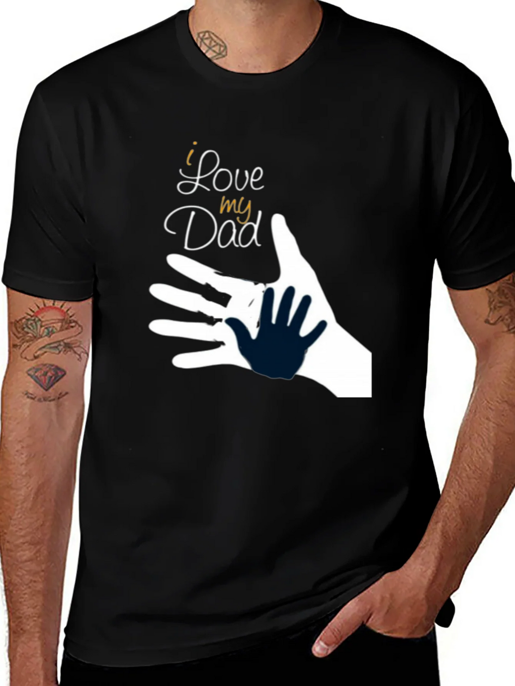 I Love My Dad T-Shirt - Fathers Day Gift product image 1