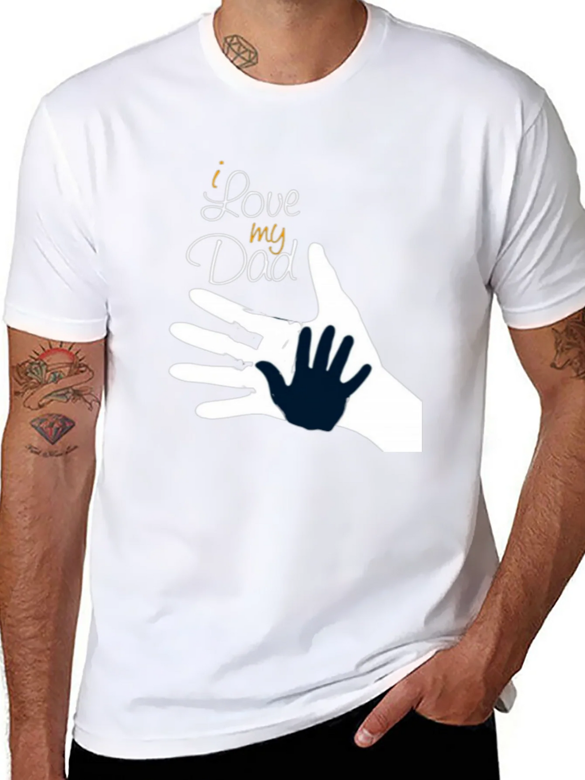 I Love My Dad T-Shirt - Fathers Day Gift product image 7