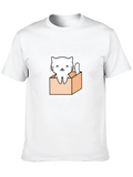 Social Distancing Expert Cat T-Shirt product image 1