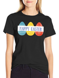 Happy Easter Eggs Graphic Tee - Festive Holiday Apparel product image 1