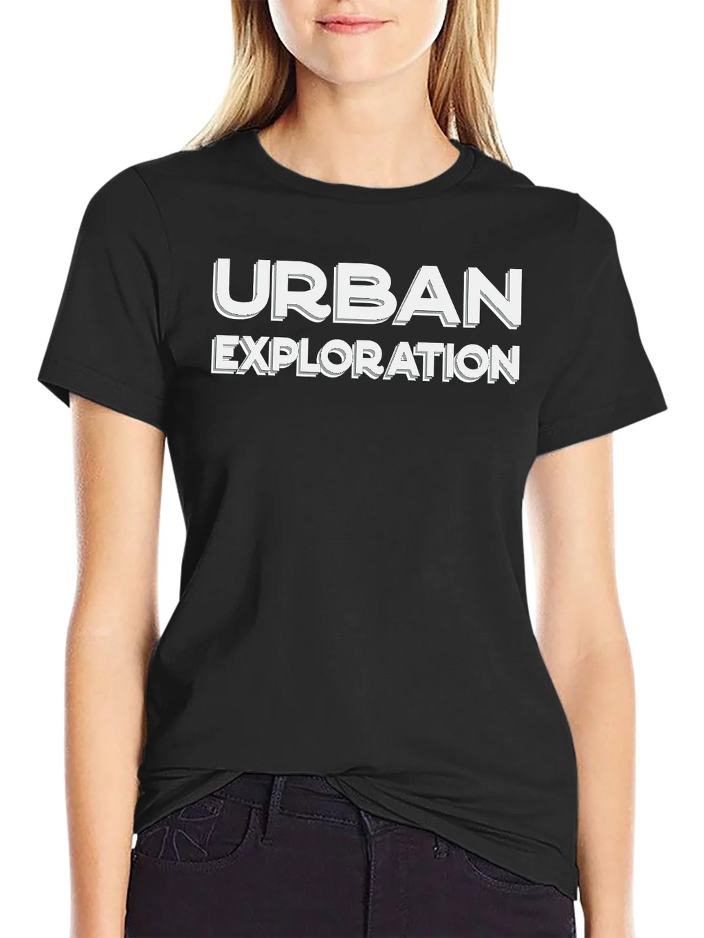 Urban Exploration Graphic T-Shirt - Black product image 1