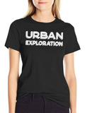 Urban Exploration Graphic T-Shirt - Black product image 1