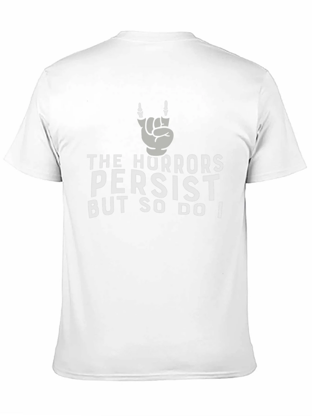 The Hurrors Persist Graphic Tee - Rock On Hand product image 10