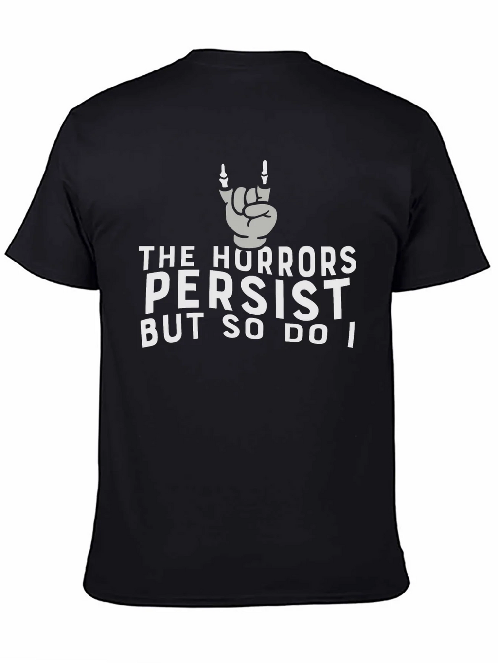 The Hurrors Persist Graphic Tee - Rock On Hand product image 4