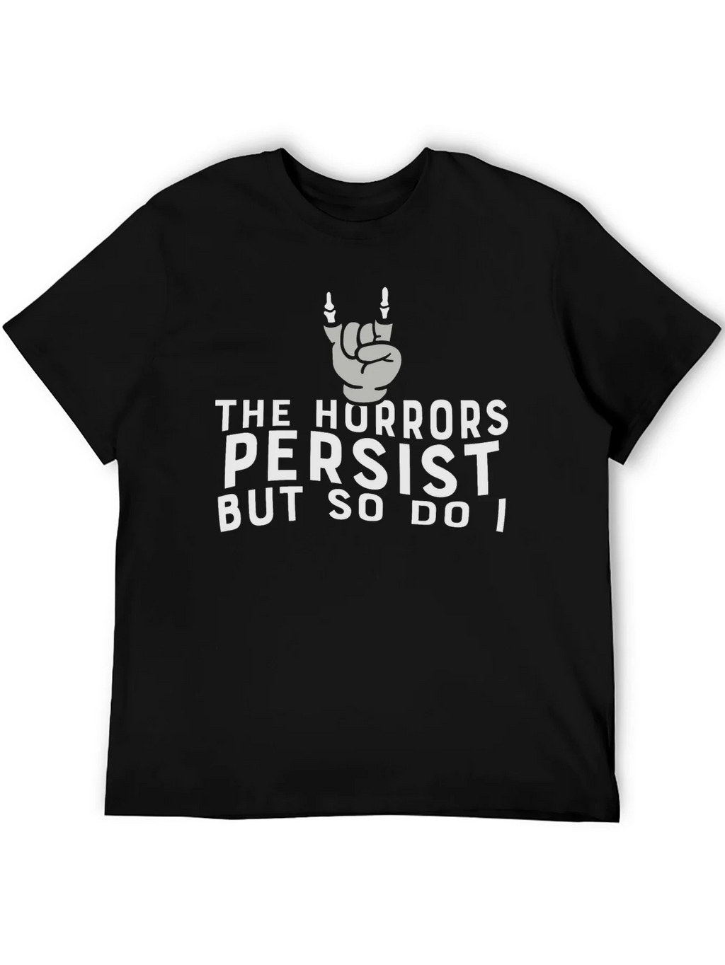 The Hurrors Persist Graphic Tee - Rock On Hand product image 5