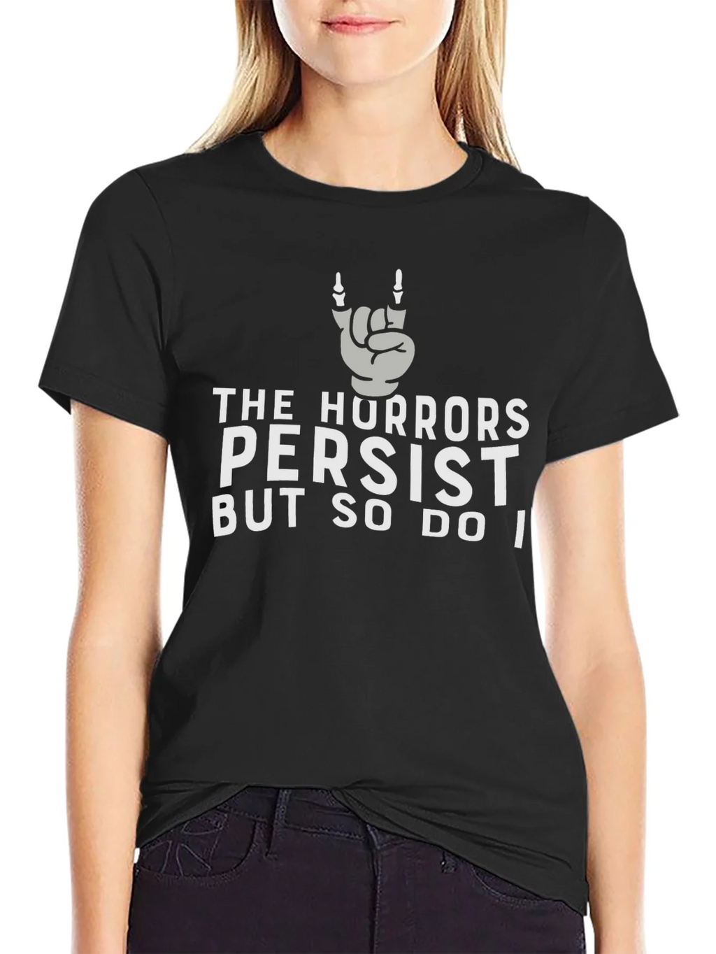 The Hurrors Persist Graphic Tee - Rock On Hand product image 2