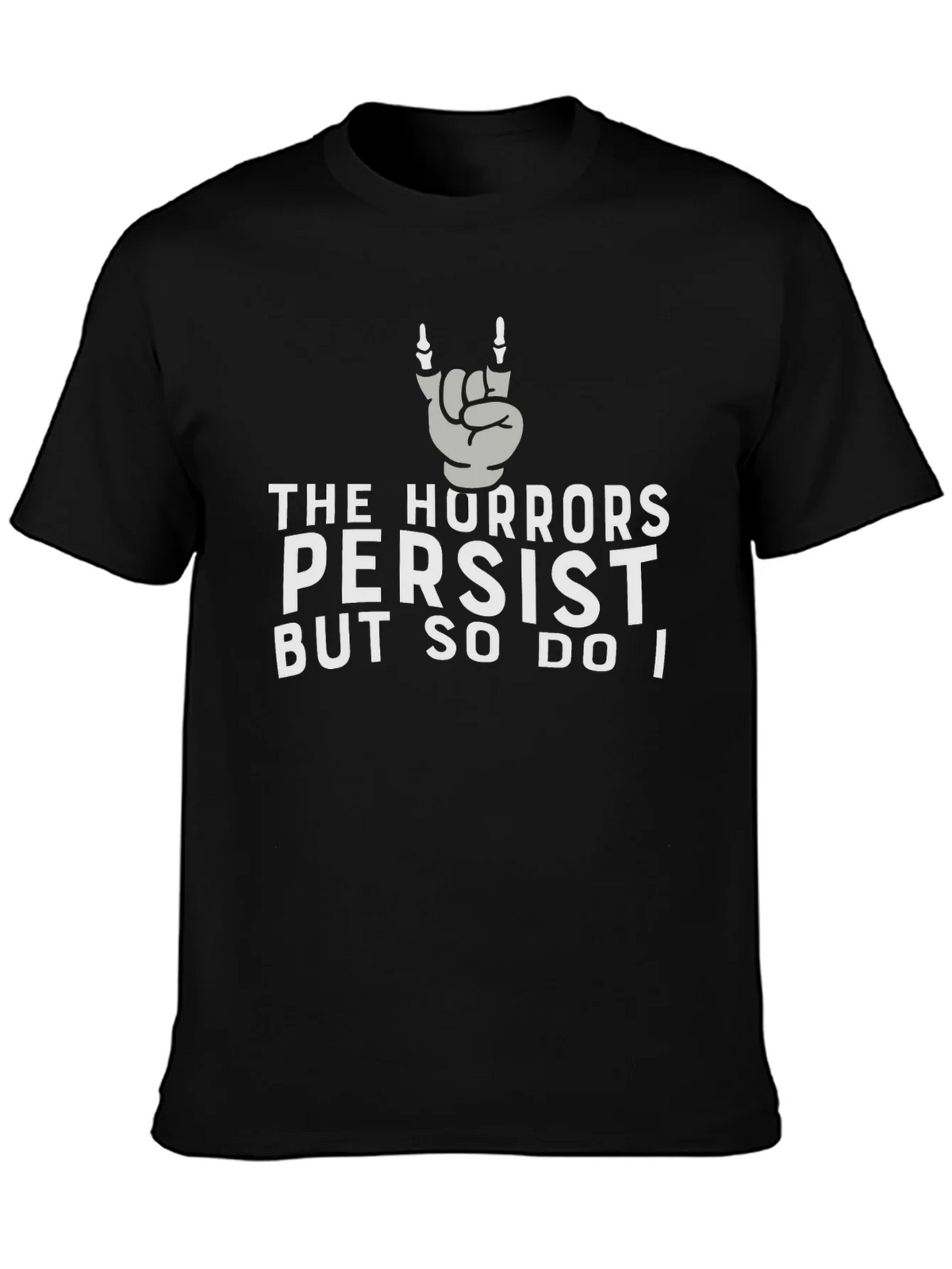 The Hurrors Persist Graphic Tee - Rock On Hand product image 3