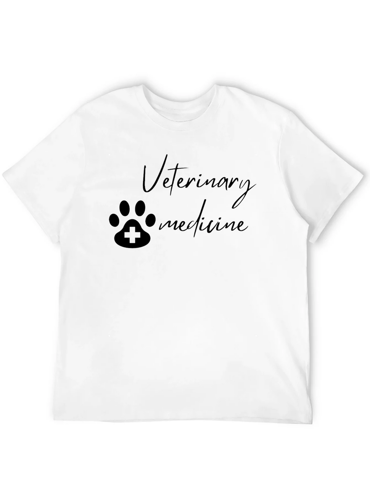 Veterinary Medicine Paw Print T-Shirt - Black product image 11