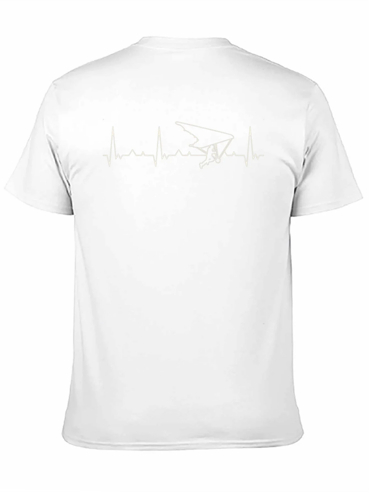 Hang Gliding Heartbeat Graphic T-Shirt product image 10
