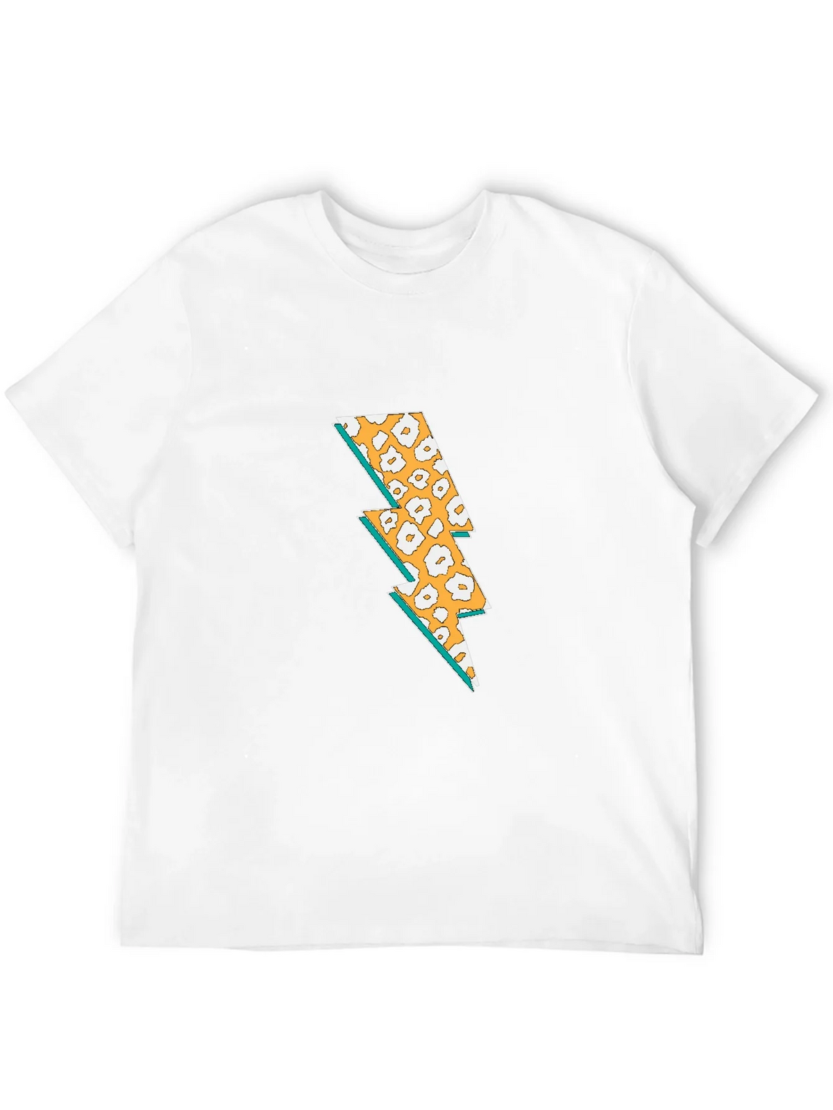 Leopard Lightning Bolt Graphic Tee product image 6