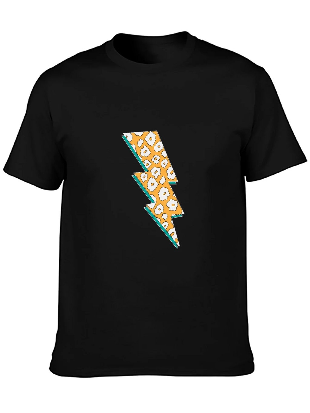 Leopard Lightning Bolt Graphic Tee product image 2