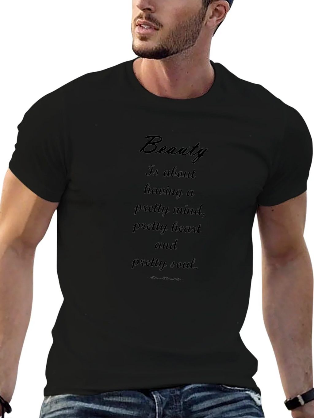 Beauty Quote T-Shirt product image 6