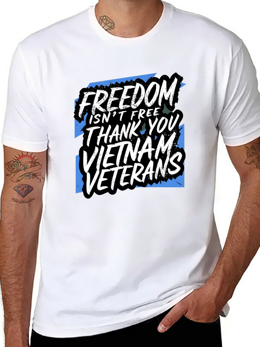 Vietnam Veterans Freedom Graphic Tee product image 4