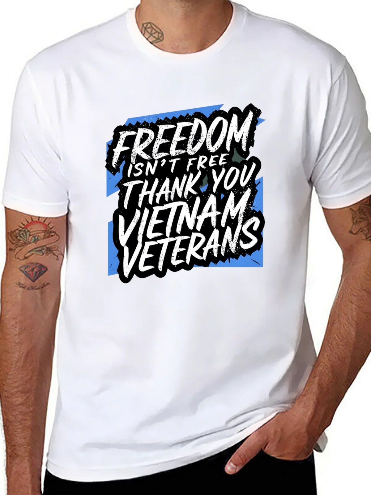 Vietnam Veterans Freedom Graphic Tee product image 4