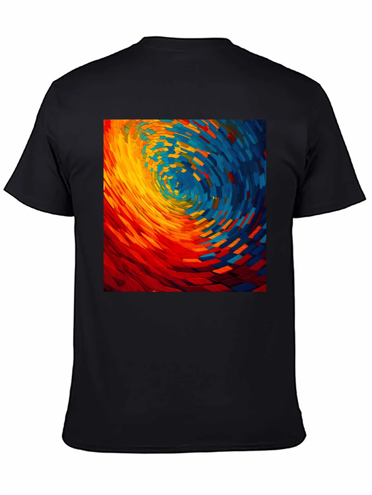 Abstract Swirl Graphic T-Shirt - Modern Art Tee product image 1