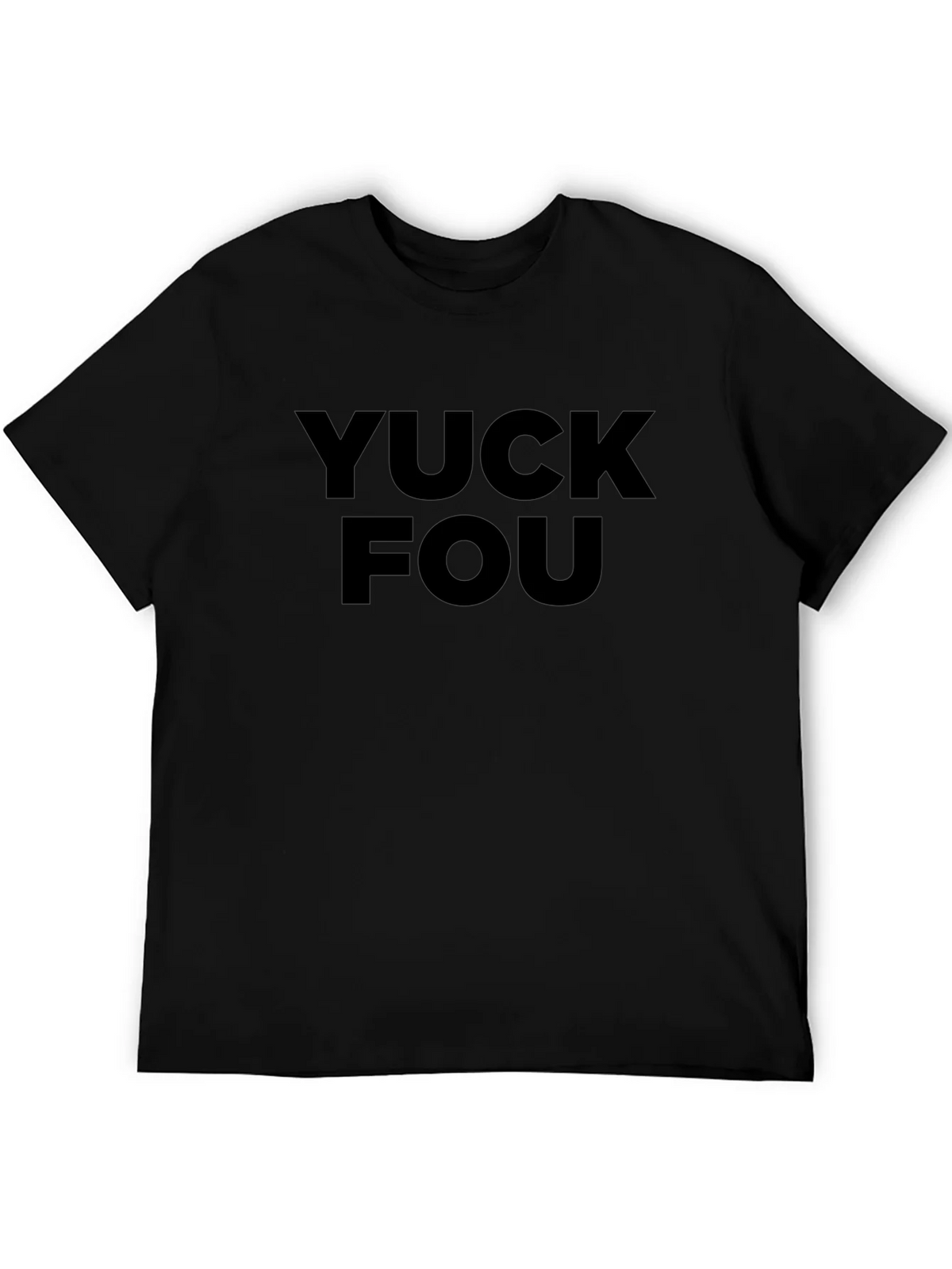 Yuck Fou Black T-Shirt product image 5