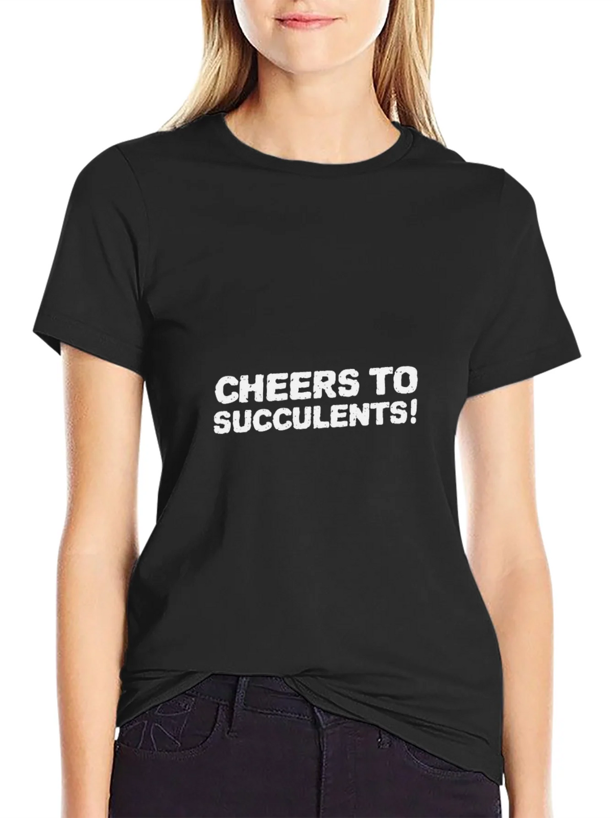 Cheers to Succulents Graphic Tee product image 2