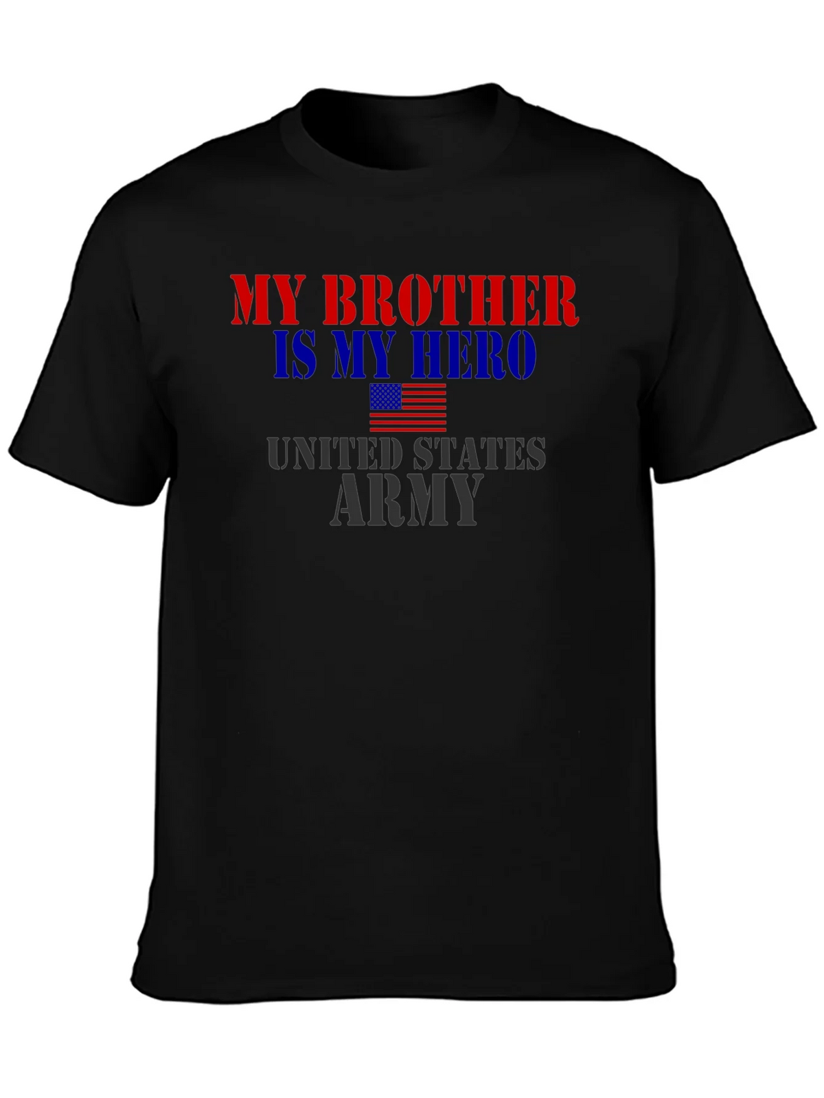 My Brother Is My Hero US Army T-Shirt product image 3