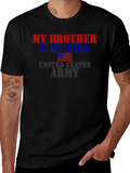 My Brother Is My Hero US Army T-Shirt product image 1
