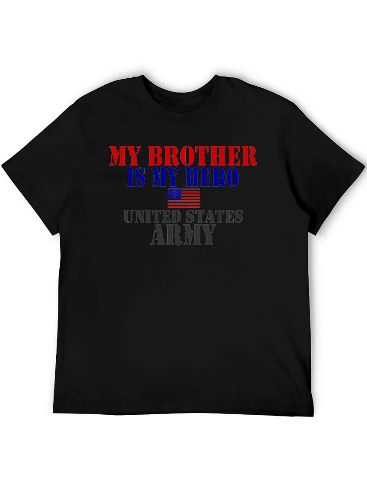 My Brother Is My Hero US Army T-Shirt product image 5