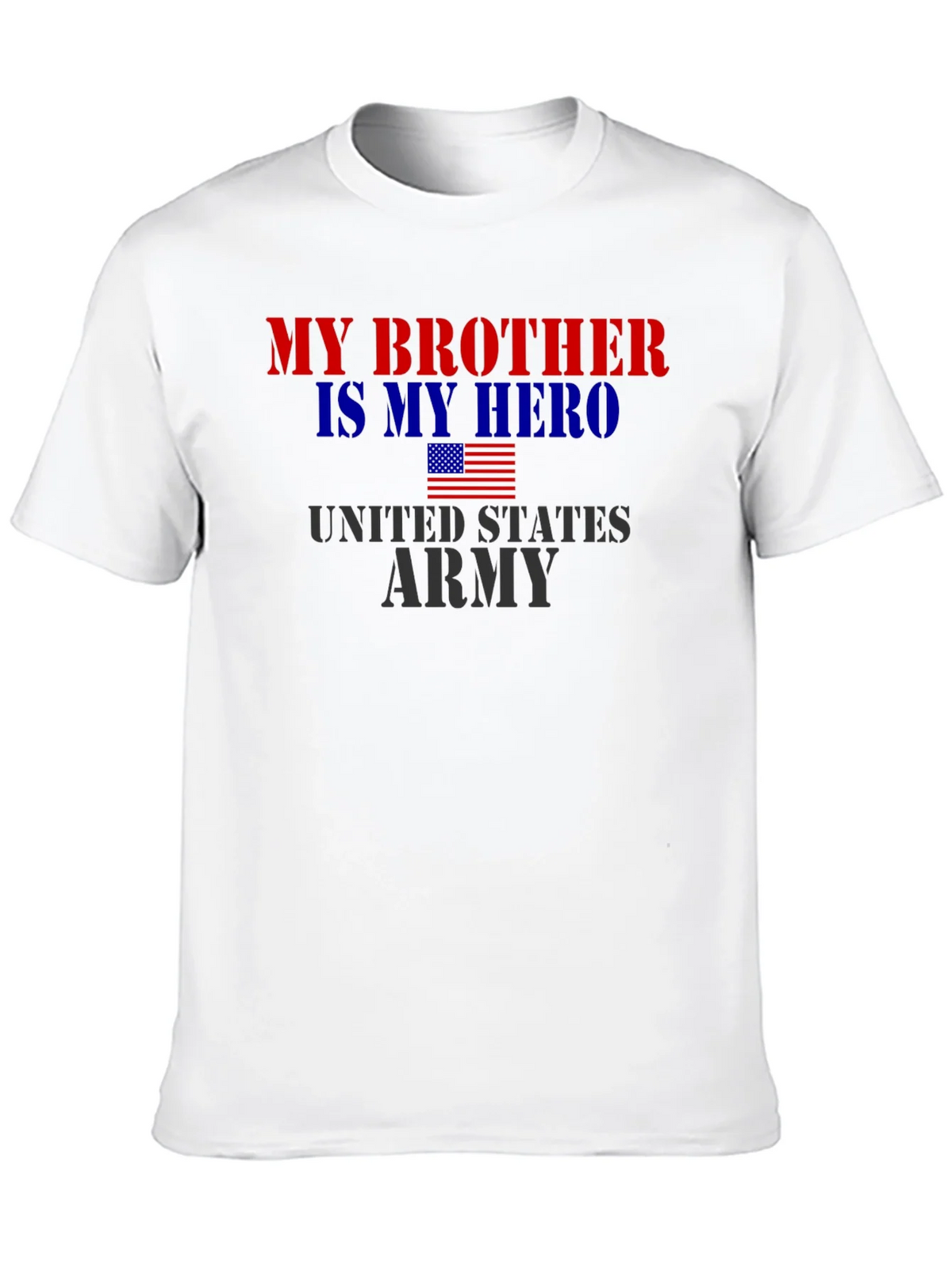 My Brother Is My Hero US Army T-Shirt product image 9