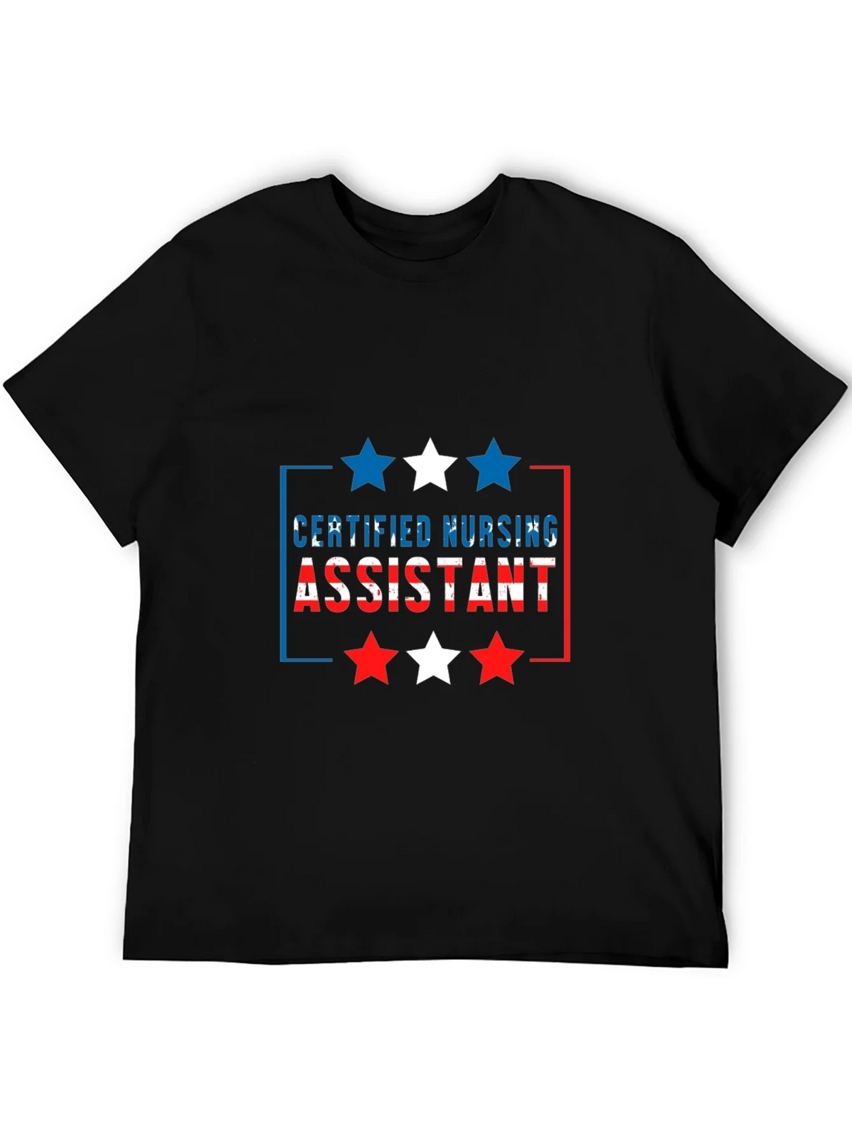 Certified Nursing Assistant Patriotic T-Shirt product image 3