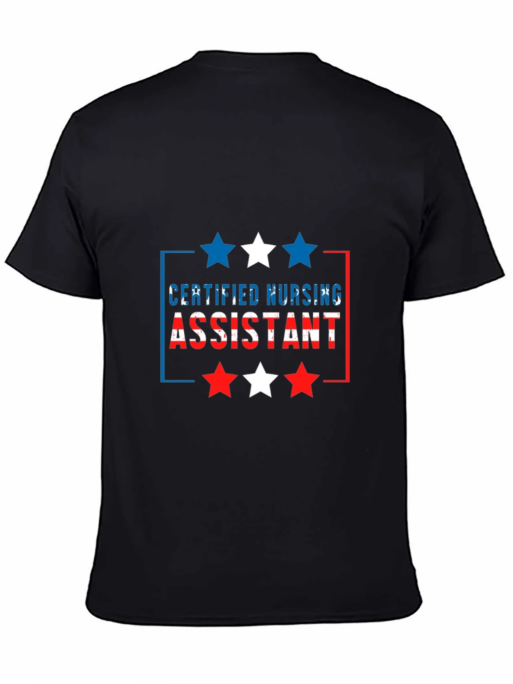 Certified Nursing Assistant Patriotic T-Shirt product image 2