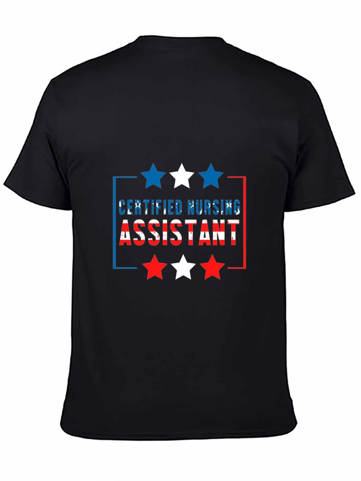 Certified Nursing Assistant Patriotic T-Shirt product image 2
