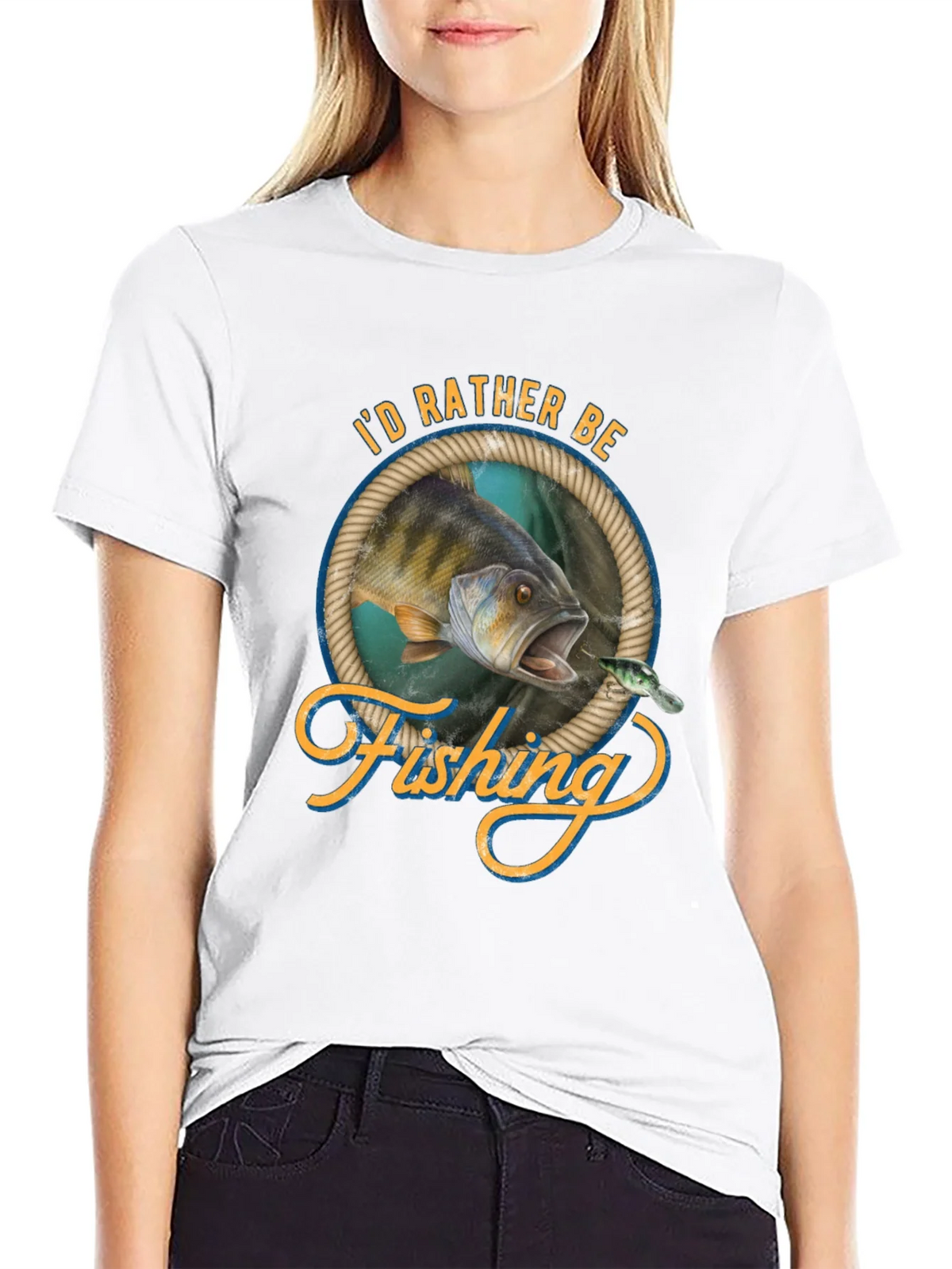 Fishing Graphic Tee - Id Rather Be product image 8