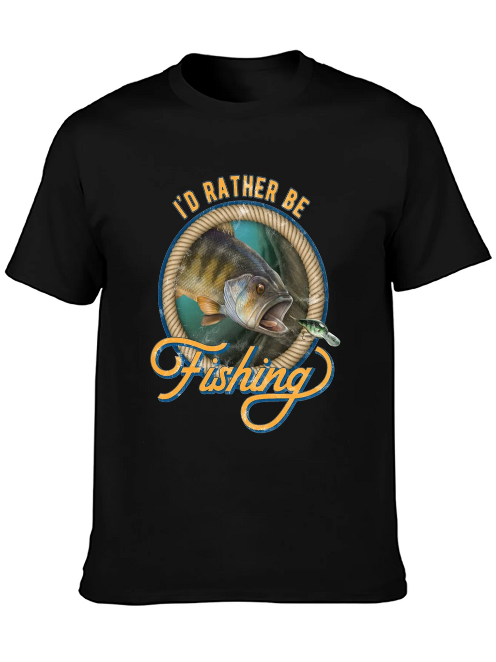 Fishing Graphic Tee - Id Rather Be product image 3