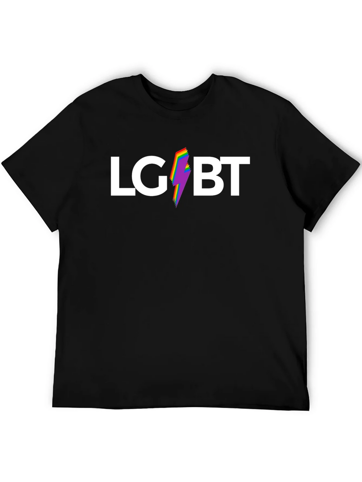LGBT Rainbow Bolt Tee - Pride Fashion product image 3